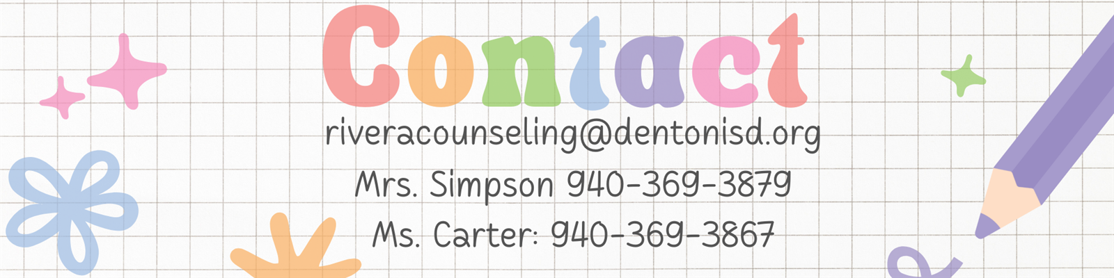 Contact Info for Mrs. Carter and Mrs. Slaughter-Simpson